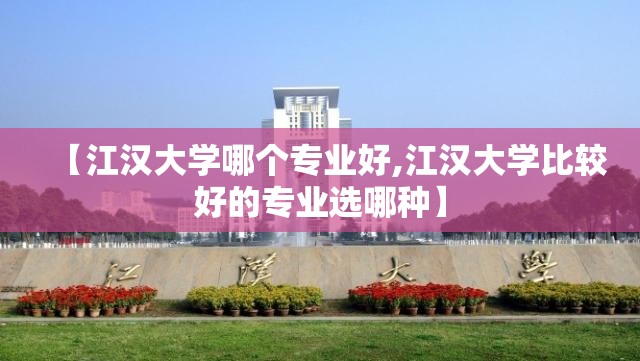 【江汉大学哪个专业好,江汉大学比较好的专业选哪种】
