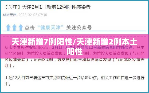 天津新增7例阳性/天津新增2例本土阳性