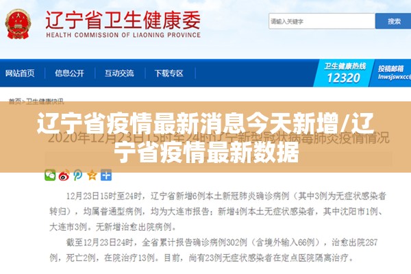 辽宁省疫情最新消息今天新增/辽宁省疫情最新数据