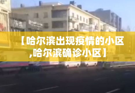 【哈尔滨出现疫情的小区,哈尔滨确诊小区】