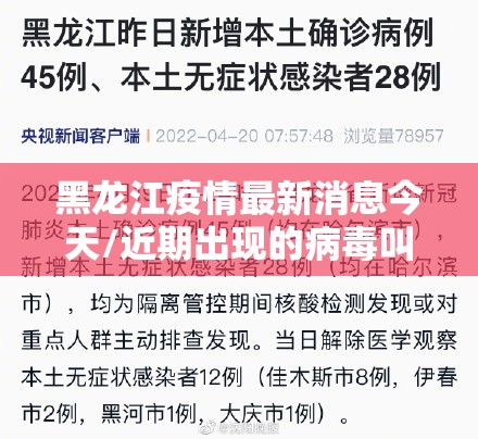 黑龙江疫情最新消息今天/近期出现的病毒叫什么 黑龙江疫情最新消息今天/近期出现的病毒叫什么