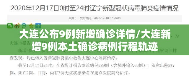 大连公布9例新增确诊详情/大连新增9例本土确诊病例行程轨迹 大连公布9例新增确诊详情/大连新增9例本土确诊病例行程轨迹