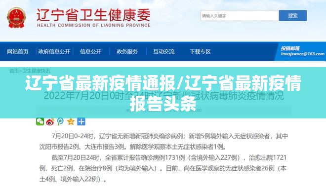 辽宁省最新疫情通报/辽宁省最新疫情报告头条