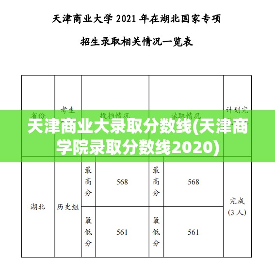 天津商业大录取分数线(天津商学院录取分数线2020) 天津商业大录取分数线(天津商学院录取分数线2020)