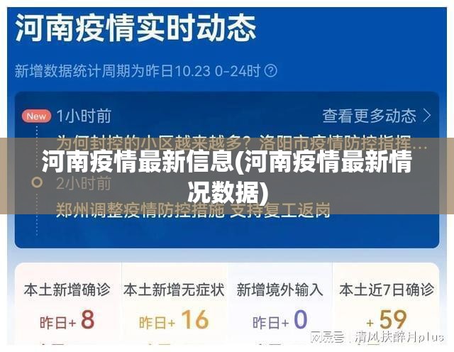河南疫情最新信息(河南疫情最新情况数据)