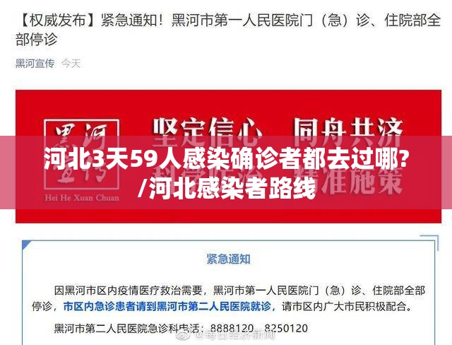 河北3天59人感染确诊者都去过哪?/河北感染者路线