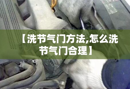 【洗节气门方法,怎么洗节气门合理】