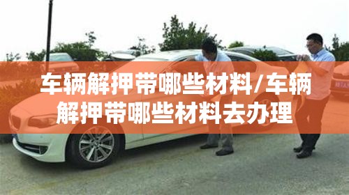 车辆解押带哪些材料/车辆解押带哪些材料去办理 车辆解押带哪些材料/车辆解押带哪些材料去办理