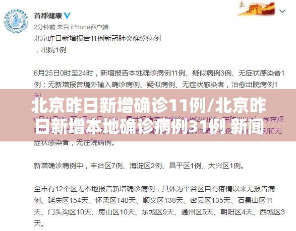 北京昨日新增确诊11例/北京昨日新增本地确诊病例31例 新闻