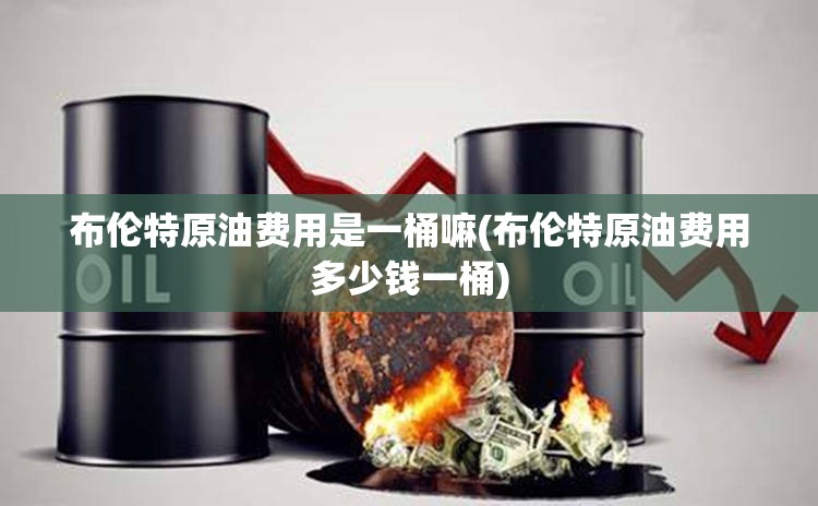 布伦特原油费用是一桶嘛(布伦特原油费用多少钱一桶)