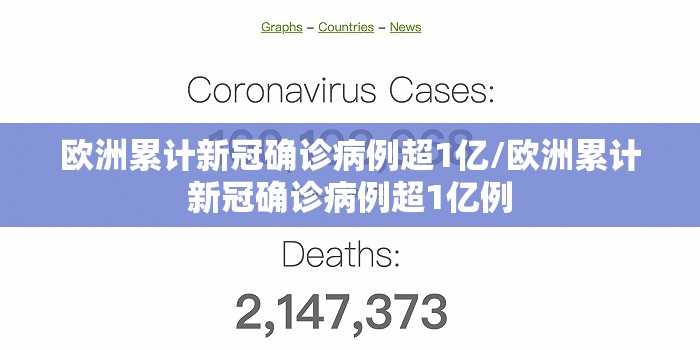 欧洲累计新冠确诊病例超1亿/欧洲累计新冠确诊病例超1亿例