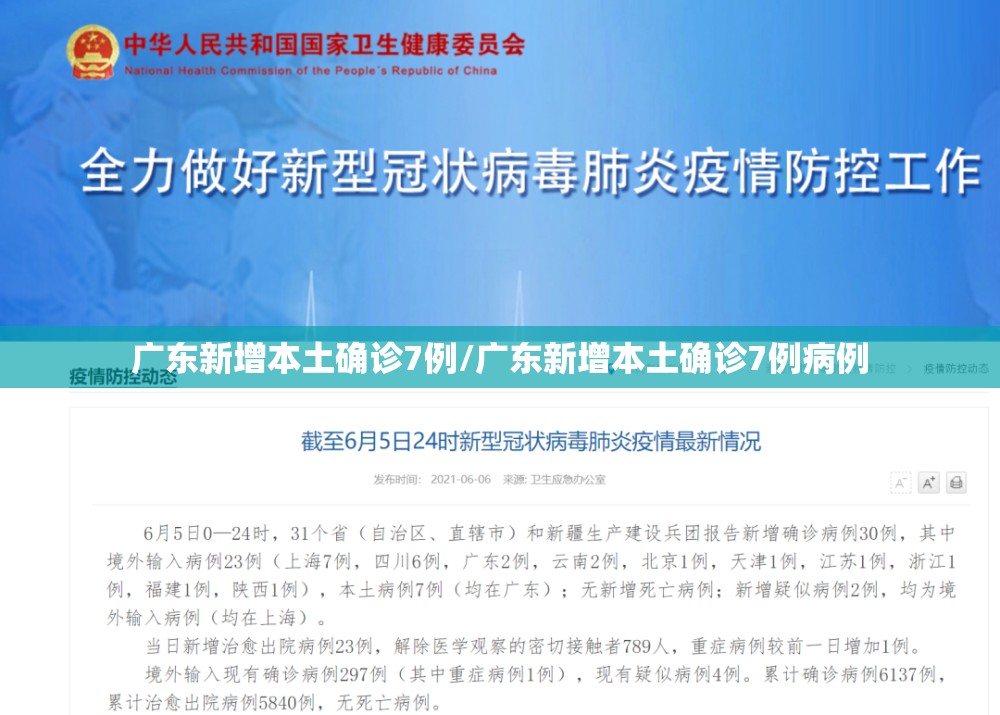 广东新增本土确诊7例/广东新增本土确诊7例病例 广东新增本土确诊7例/广东新增本土确诊7例病例