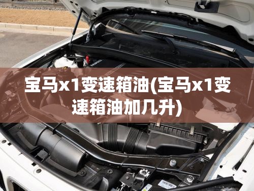 宝马x1变速箱油(宝马x1变速箱油加几升)