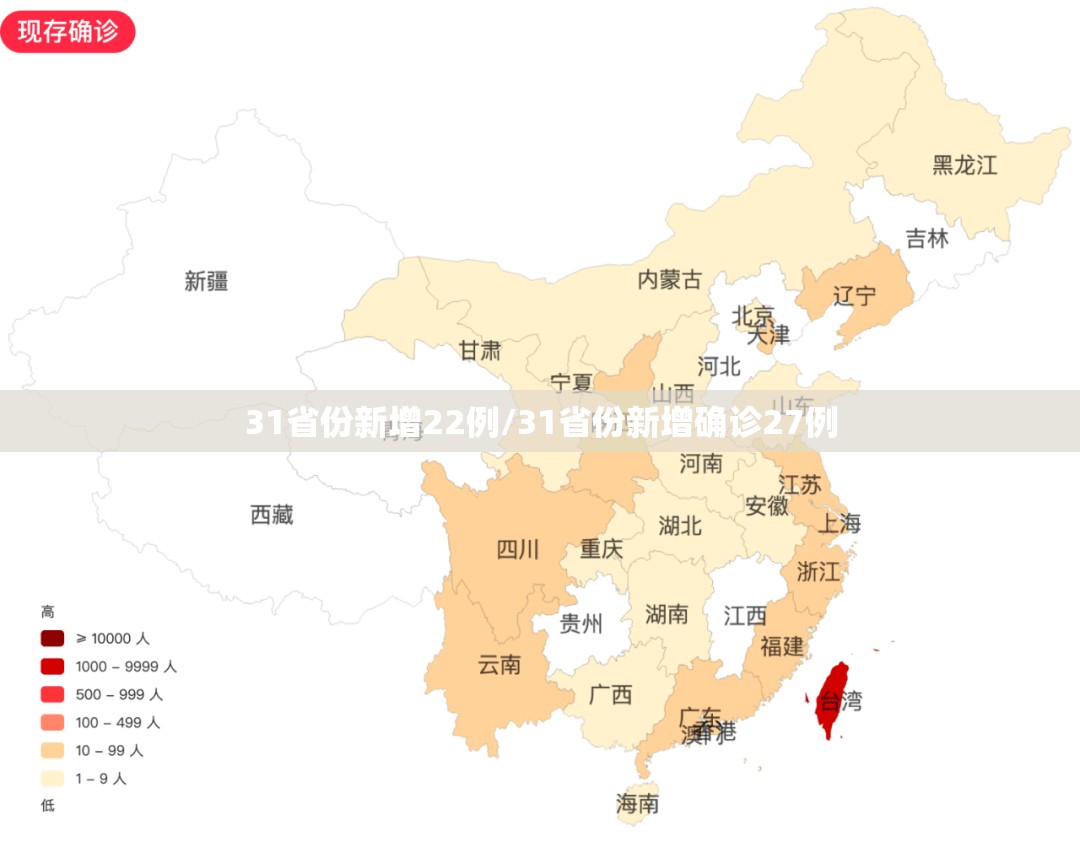 31省份新增22例/31省份新增确诊27例