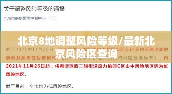 北京8地调整风险等级/最新北京风险区查询 北京8地调整风险等级/最新北京风险区查询