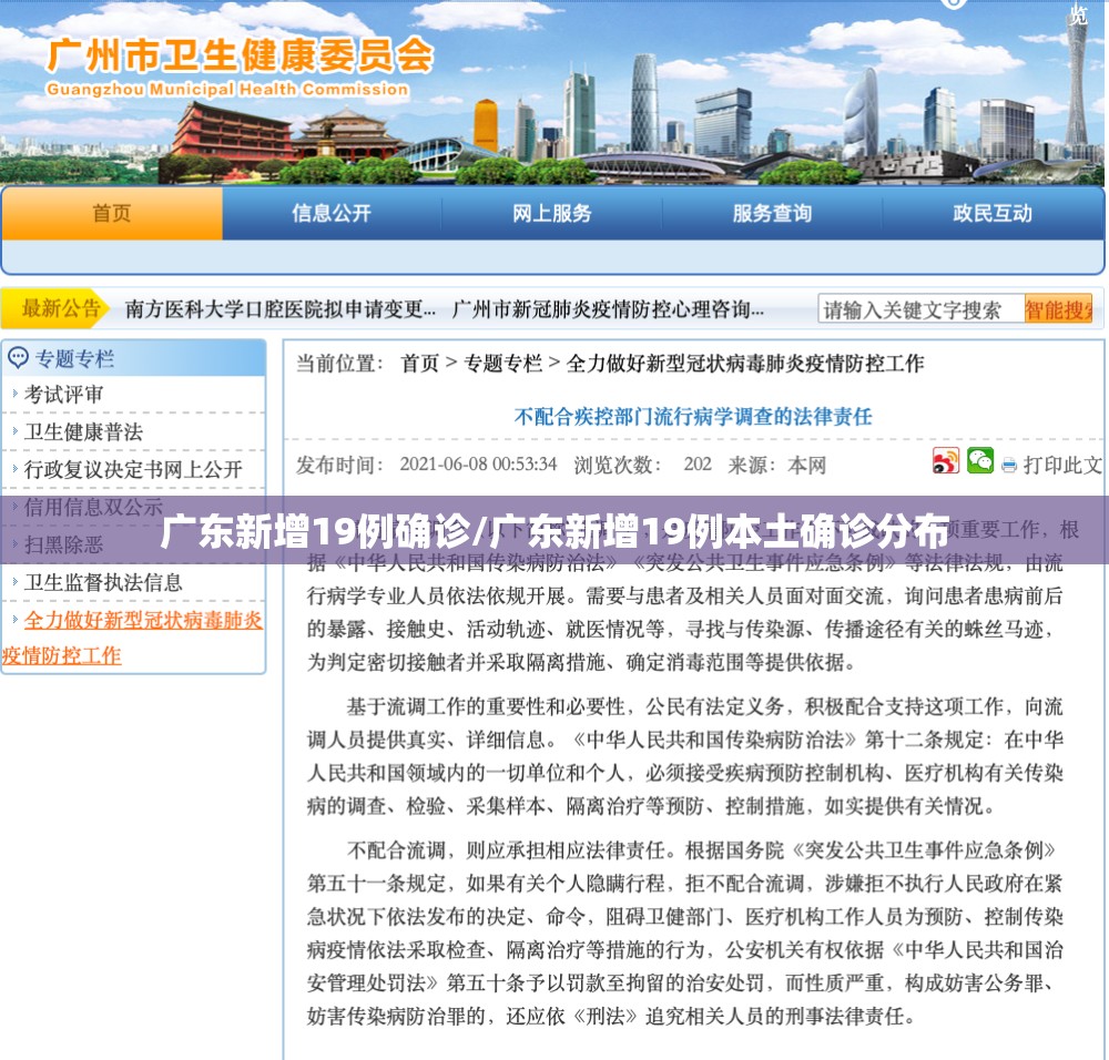 广东新增19例确诊/广东新增19例本土确诊分布