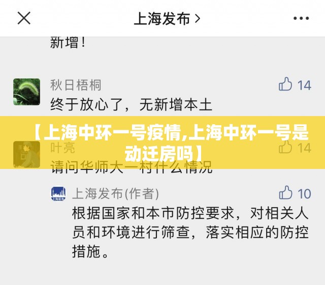 【上海中环一号疫情,上海中环一号是动迁房吗】 【上海中环一号疫情,上海中环一号是动迁房吗】