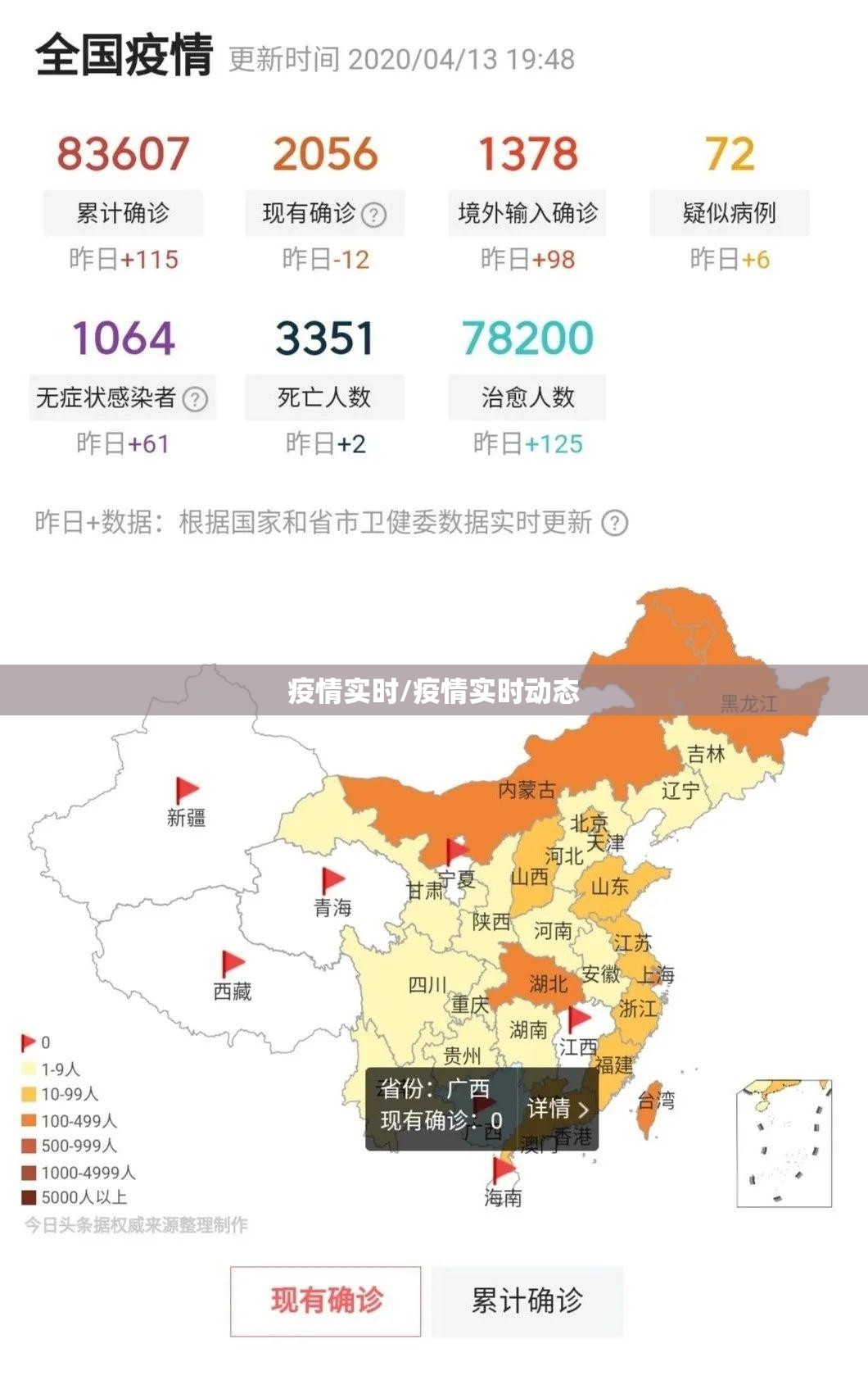 疫情实时/疫情实时动态