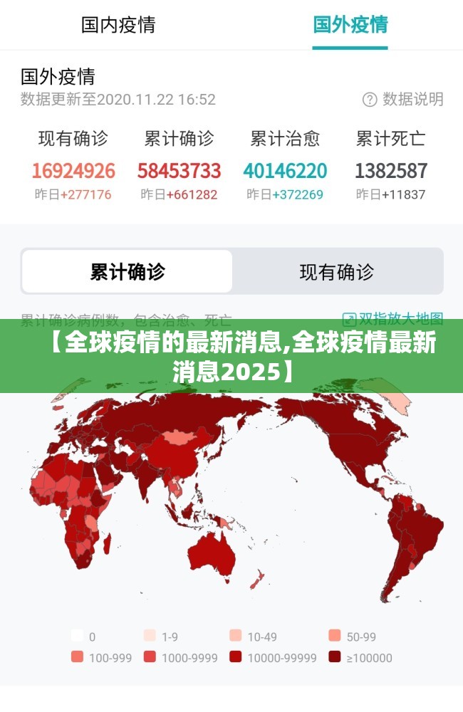 【全球疫情的最新消息,全球疫情最新消息2025】