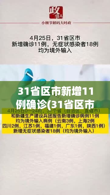 31省区市新增11例确诊(31省区市新增确诊15例含本土1例)