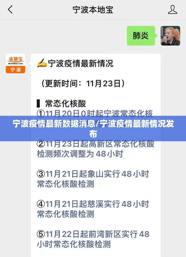 宁波疫情最新数据消息/宁波疫情最新情况发布 宁波疫情最新数据消息/宁波疫情最新情况发布