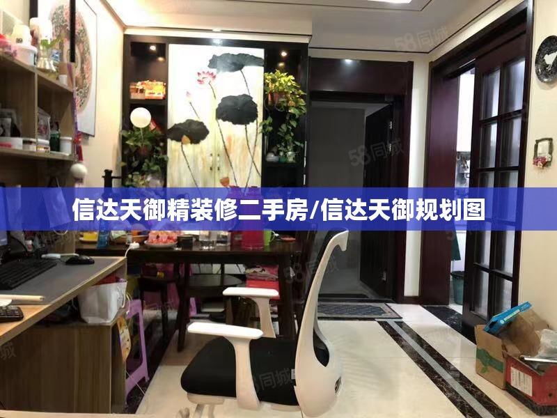 信达天御精装修二手房/信达天御规划图