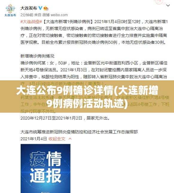 大连公布9例确诊详情(大连新增9例病例活动轨迹)