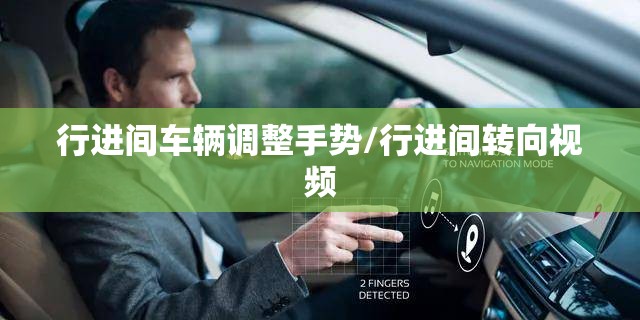 行进间车辆调整手势/行进间转向视频 行进间车辆调整手势/行进间转向视频