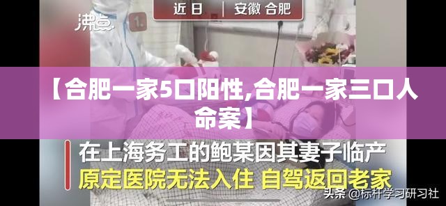 【合肥一家5口阳性,合肥一家三口人命案】