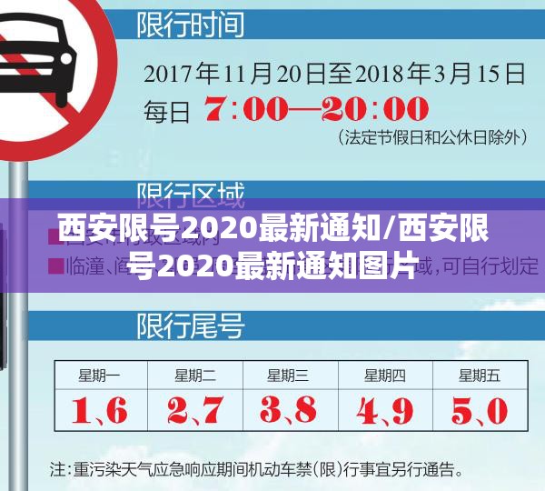 西安限号2020最新通知/西安限号2020最新通知图片