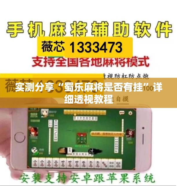 实测分享“蜀乐麻将是否有挂”详细透视教程