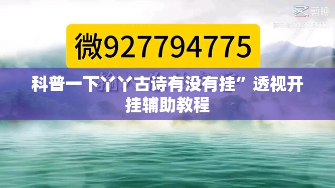 科普一下丫丫古诗有没有挂”透视开挂辅助教程