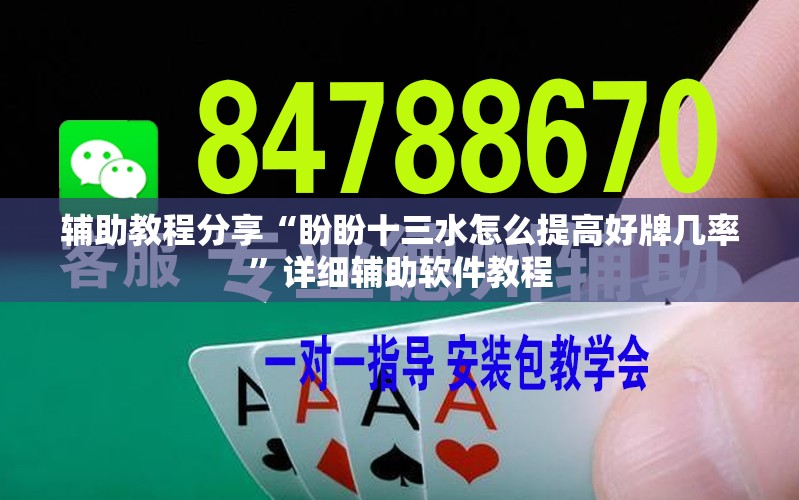 辅助教程分享“盼盼十三水怎么提高好牌几率”详细辅助软件教程