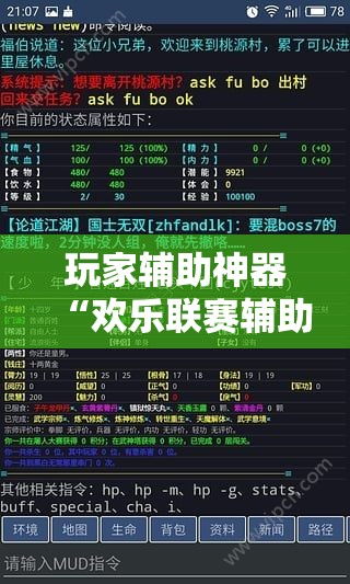 玩家辅助神器“欢乐联赛辅助软件	”透视开挂辅助教程