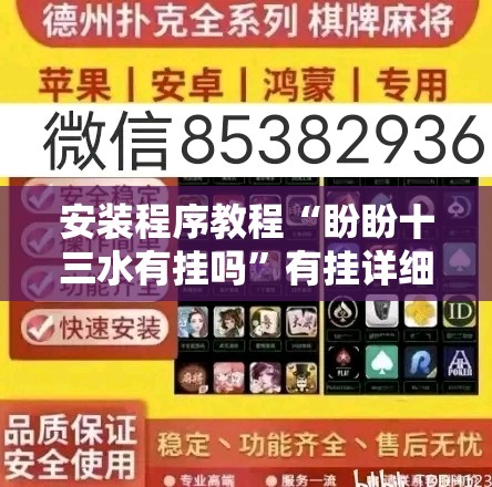 安装程序教程“盼盼十三水有挂吗”有挂详细开挂教程