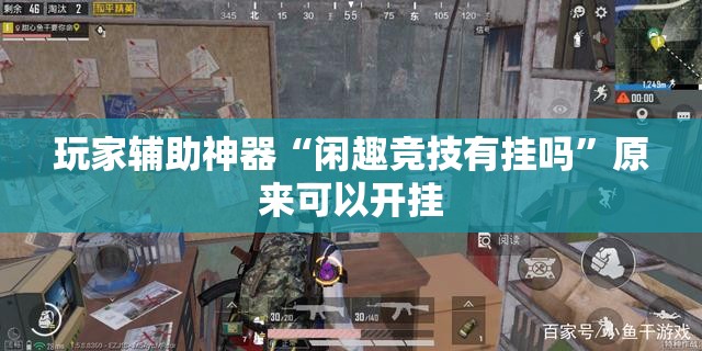 玩家辅助神器“闲趣竞技有挂吗	”原来可以开挂