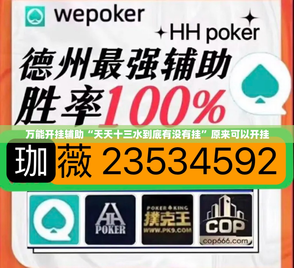万能开挂辅助“天天十三水到底有没有挂”原来可以开挂