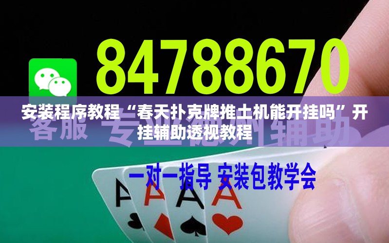 安装程序教程“春天扑克牌推土机能开挂吗”开挂辅助透视教程