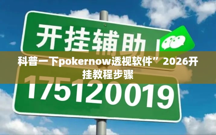 科普一下pokernow透视软件”2026开挂教程步骤