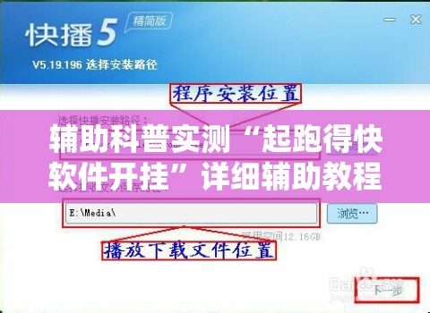 辅助科普实测“起跑得快软件开挂”详细辅助教程分享