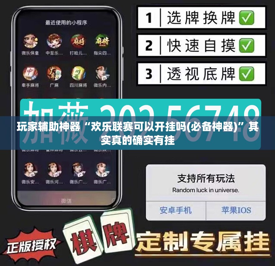 玩家辅助神器“欢乐联赛可以开挂吗(必备神器)”其实真的确实有挂