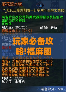 玩家必备攻略!福麻圈外卦神器”有挂详细开挂教程