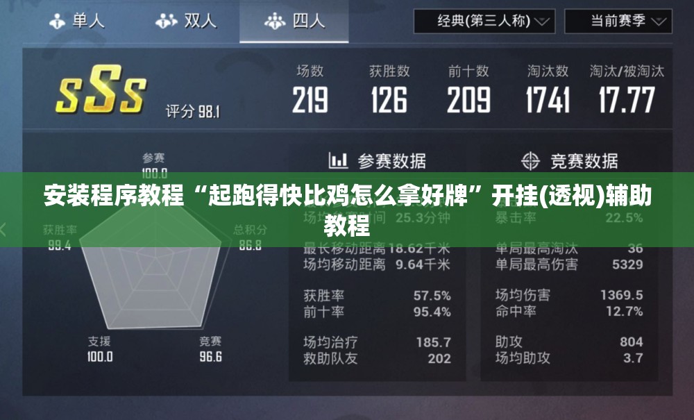安装程序教程“起跑得快比鸡怎么拿好牌	”开挂(透视)辅助教程