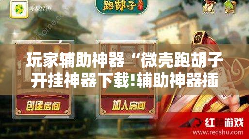 玩家辅助神器“微壳跑胡子开挂神器下载!辅助神器插件下载