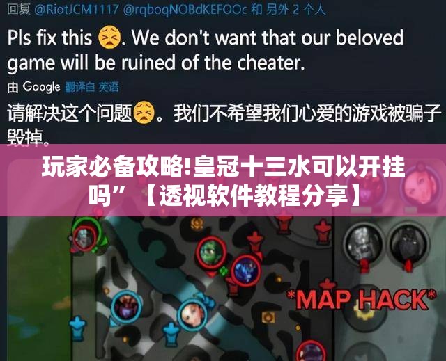 玩家必备攻略!皇冠十三水可以开挂吗”【透视软件教程分享】