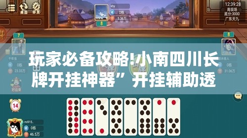 玩家必备攻略!小南四川长牌开挂神器”开挂辅助透视教程