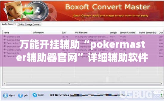 万能开挂辅助“pokermaster辅助器官网”详细辅助软件教程