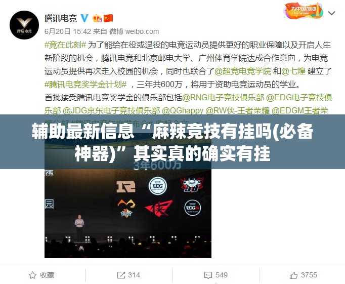 辅助最新信息“麻辣竞技有挂吗(必备神器)”其实真的确实有挂