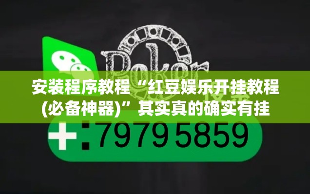 安装程序教程“红豆娱乐开挂教程(必备神器)”其实真的确实有挂