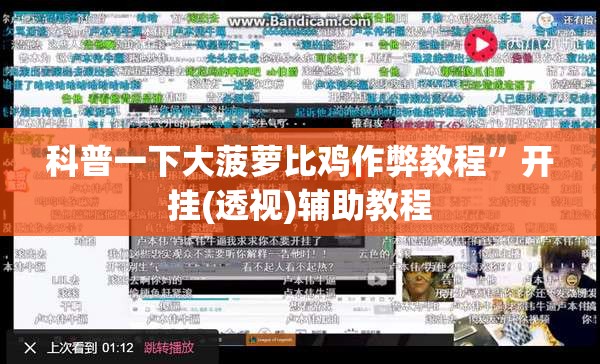 科普一下大菠萝比鸡作弊教程”开挂(透视)辅助教程
